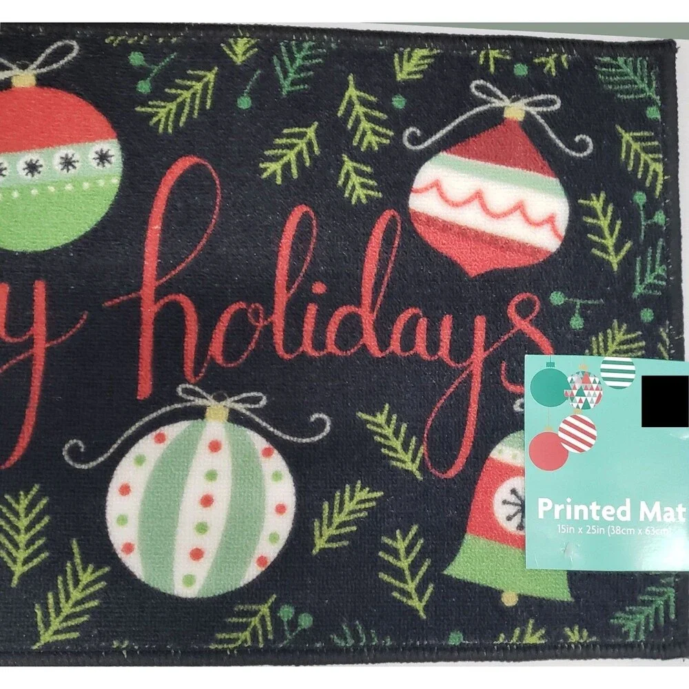 Printed Kitchen Nylon Rug (15